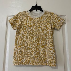 WWF 💯% organic cotton floral top